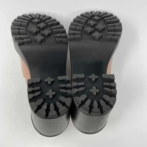 Madden Girl Size 9 Blush Pink Kassidy Platform Lug Sole Loafers - Picture 6 of 6